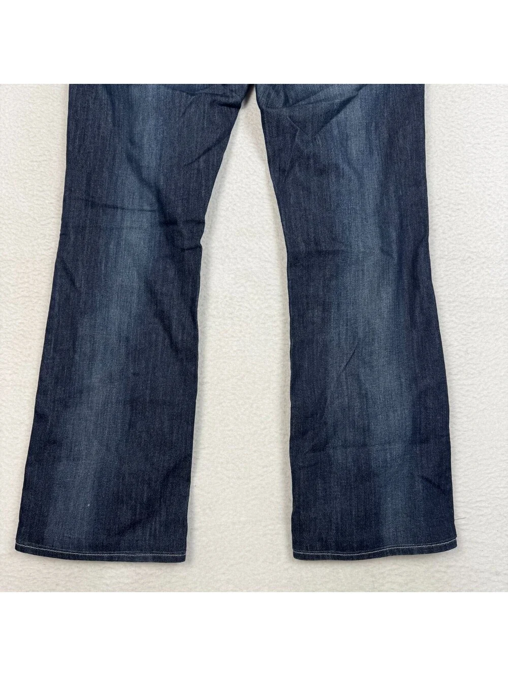 Y2K 7 For All Mankind Bootcut Mens 33x30 Dark Wash Stretch Denim Jeans 00s